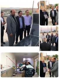 بازدید از مجتمع آموزشی شهدای هسته ای(شهید رضایی نژاد) توسط معاون عمرانی وزیر