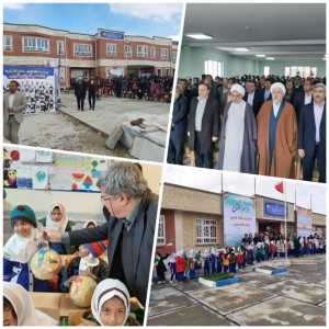 با حضور معاون سیاسی امنیتی استاندار و دکتر قلمچی 2مدرسه بنیاد قلم&zwnj;چی در چرداول و مهران استان ایلام افتتاح شد