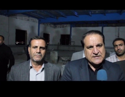 بازدید استاندار ایلام از پروژه مجتمع آموزشی شهید داریوش رضایی&zwnj;نژاد آبدانان