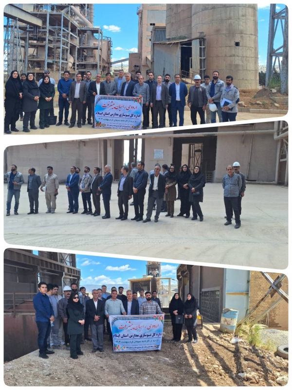 برگزاری اردوی روایت پیشرفت اداره کل نوسازی توسعه و تجهیز مدارس استان ایلام